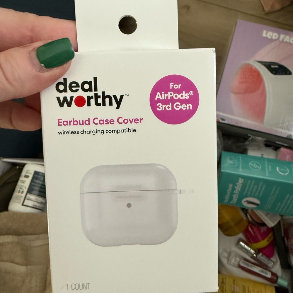 Clear Earbud Case Cover for AirPods 3rd Gen - Transparent